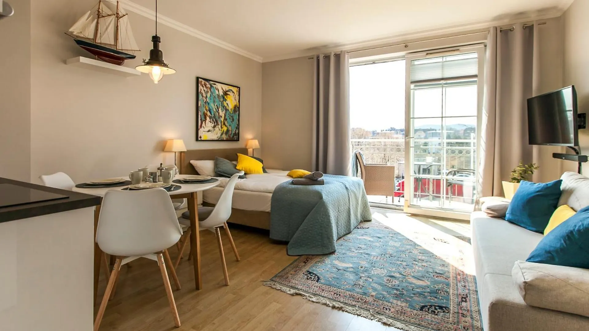 Sloneczny Apartament Z Parkingiem Sopot