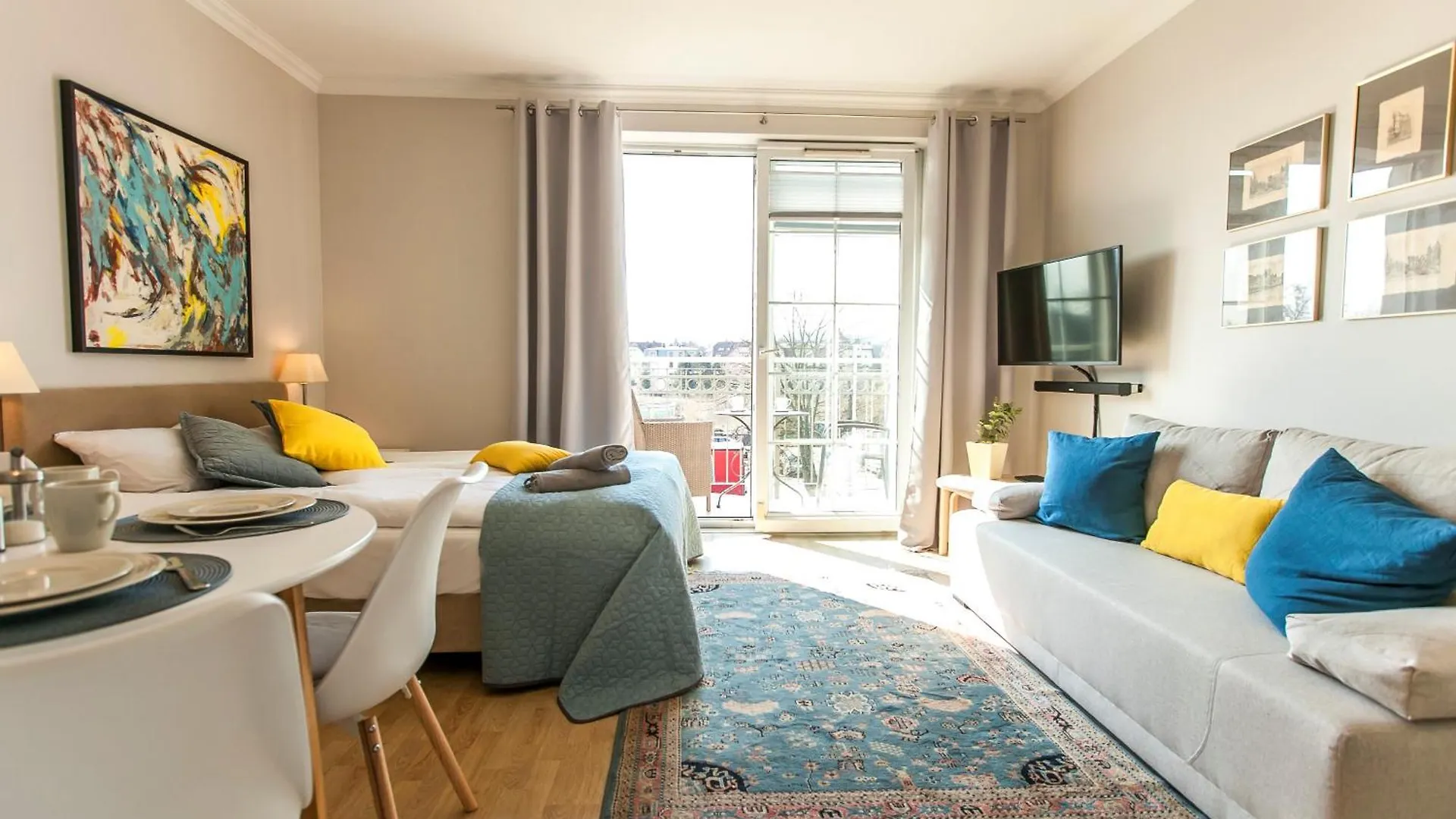 Sloneczny Apartament Z Parkingiem Sopot
